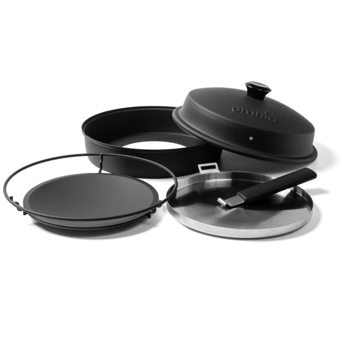 OMNIA Stovetop Pizzaofen Schwarz - 1004