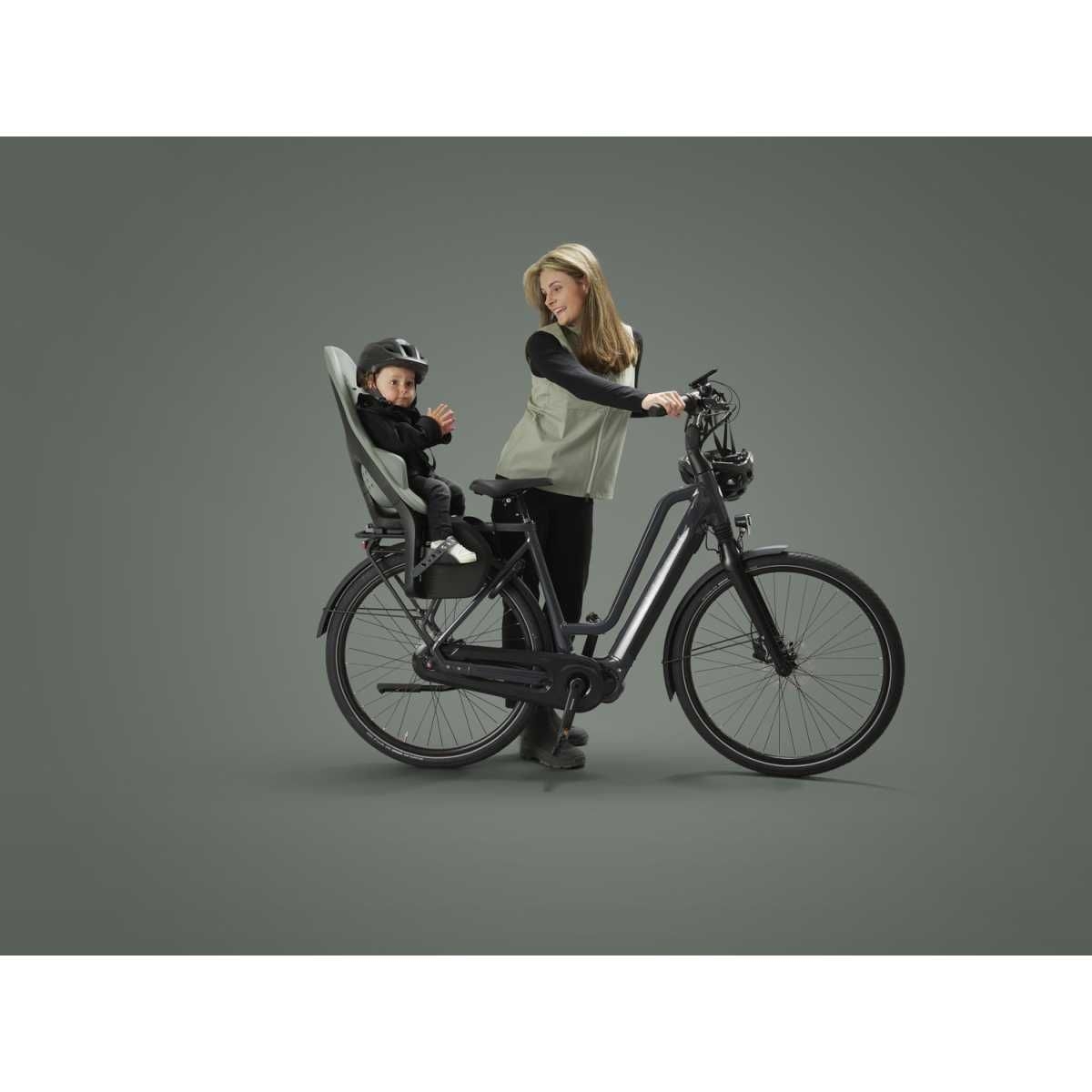 THULE Yepp 2 Maxi MIK HD Fahrradkindersitz Gepaecktraeger Agave - 12021405