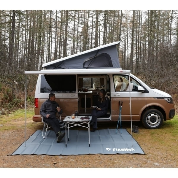 Markise FIAMMA F45 S 300 Royal grey Gehaeuse deep black inkl- Adapterkit Ford Custom V710 ab Bj- 2023 - VW T7 Transp- ab Bj. 2025 High Roof H1 L2 - 06759A01R 98655Z196