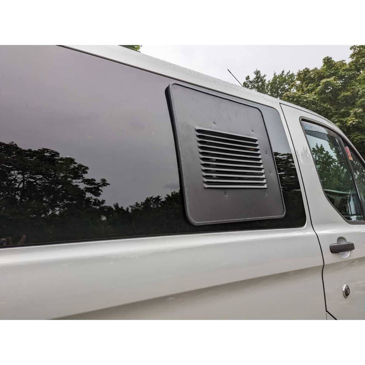 HKG AIRvent Lueftungseinsatz CARBEST Schiebefenster Ford Transit Custom Bj. 13-23 Beifahrerseite - 314-019004-2CAR