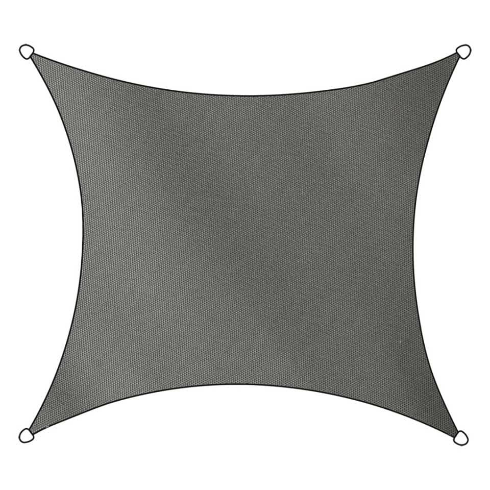 TRAVELLIFE Livin‘outdoor Schattentuch Sonnensegel Rechteck 500 cm anthrazit Art-Nr. 5000320