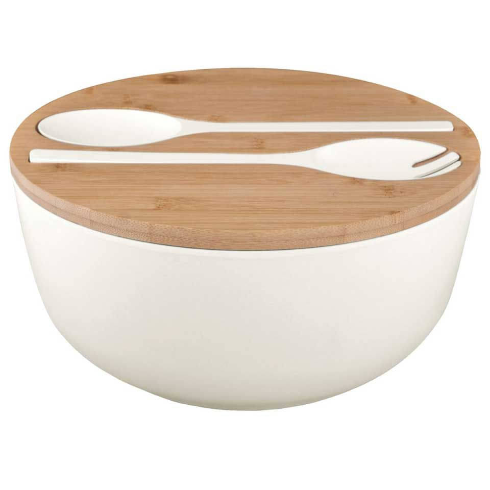 BRUNNER GREENKICK Salatschuessel weiss ø 25 cm - 0830044N.C4P