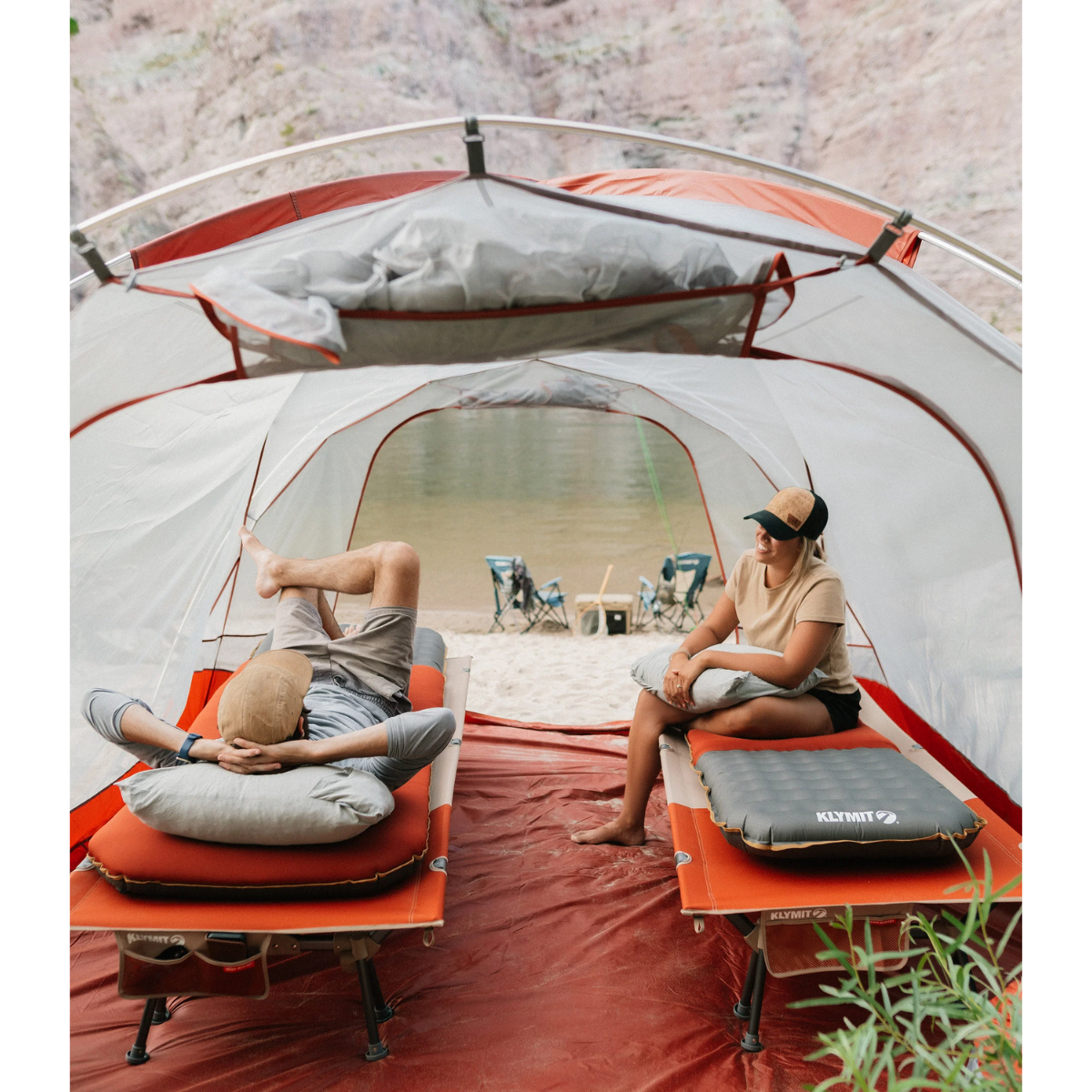 KLYMIT Insulated KLYMALOFT Regular Isomatte Rot - 06IKRD01C