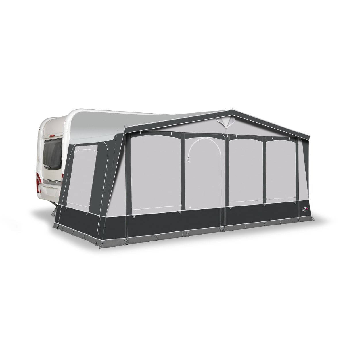 DOREMA Wohnwagen-Vorzelt IBIZA XL DELUXE- Gr. 15- Umlauf 1000 - 1025 cm- Tiefe 270 cm- ohne Gestaenge - 11475