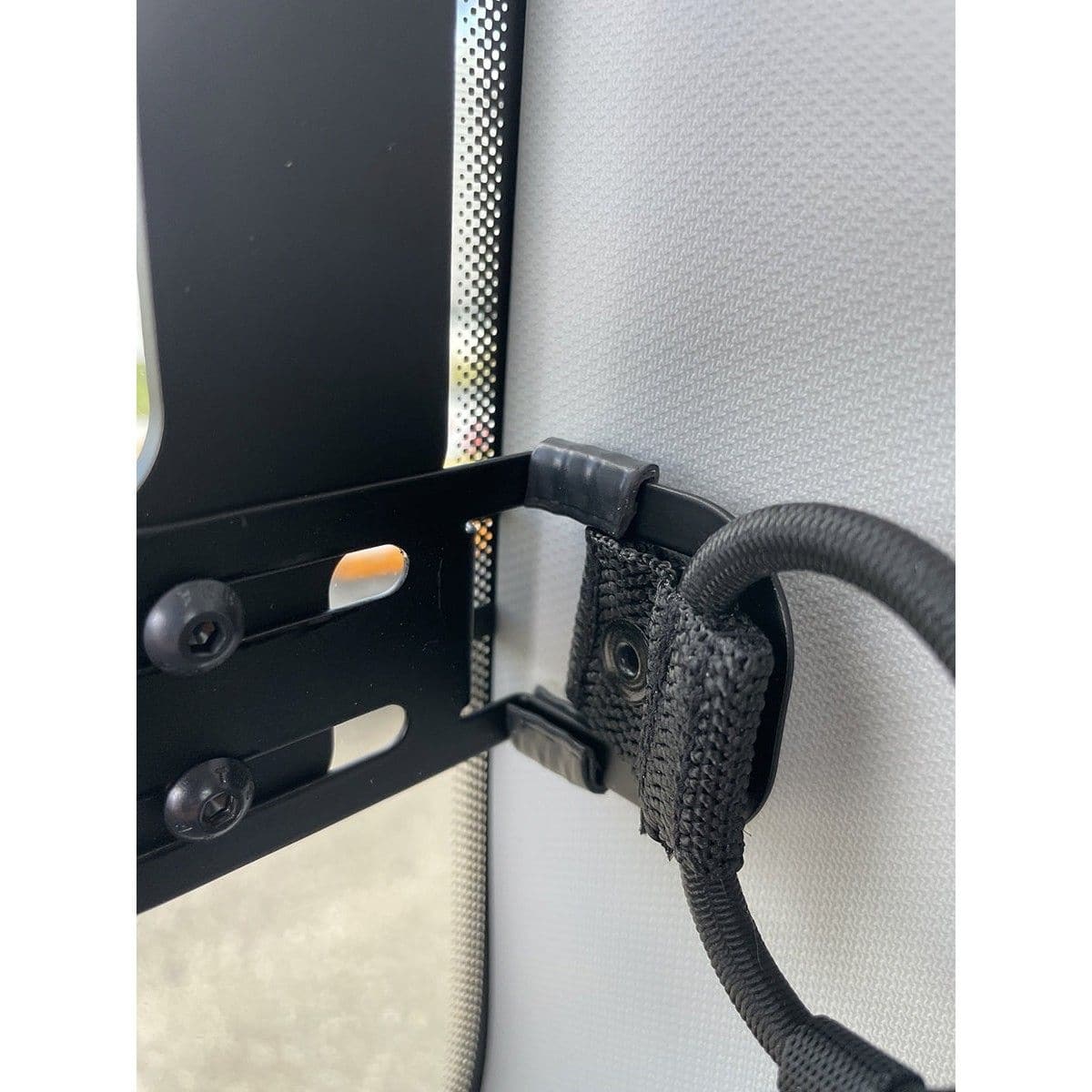 Fenstertaschen-Set FELLEISEN 1x BasicONE fuer VW T4 Multivan- Beifahrerseite- Schwarz- ohne Thermomatte TST 0204 16
