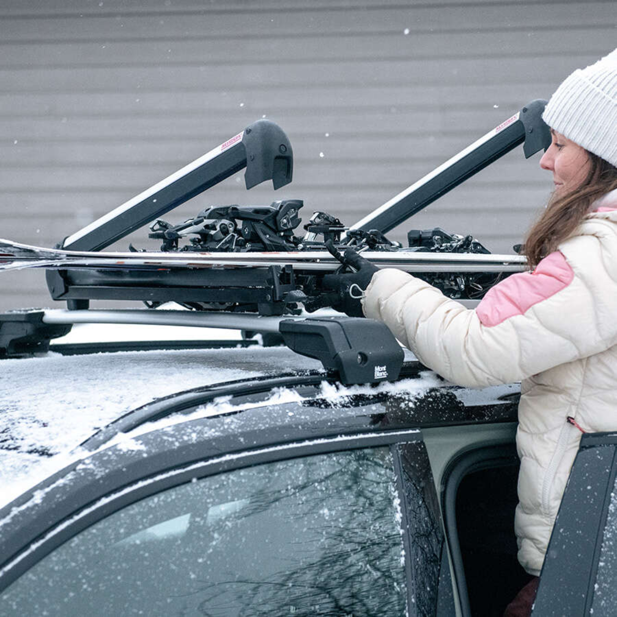 Mont Blanc Skidachträger Crest Alu Fit Mont Blanc Skidachtraeger Crest Alu Fit - 728162