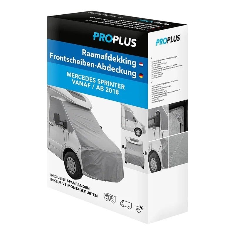 ProPlus Frontscheiben-Abdeckung -Vlies- fuer Mercedes-Benz Sprinter ab 2018 – Thermo-Aussenabdeckung 610682V04