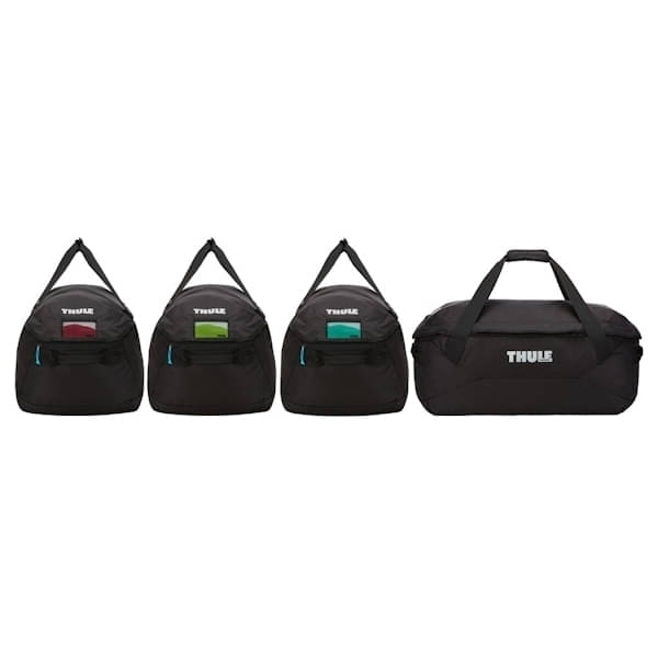 THULE 8006 GoPack Taschen Set 4-teilig Dachboxen Heckboxen 800603 - geprüfte B-Ware Thule GoPack Set - 800603 - Thule Go Pack Set 8006