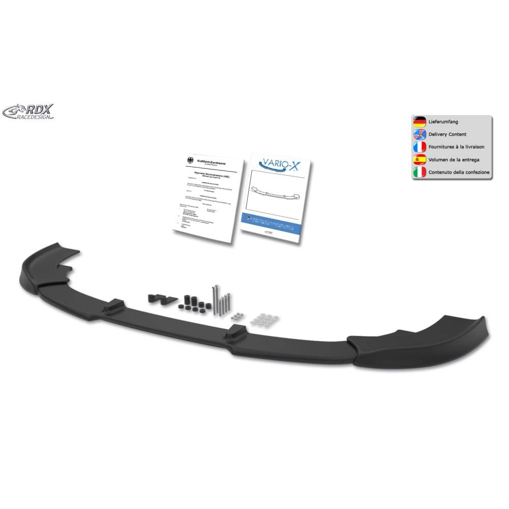 RDX Frontspoiler Frontlippe VARIO-X fuer MB V-Klasse W447 AMG-Line V1 - RDFAVX30798