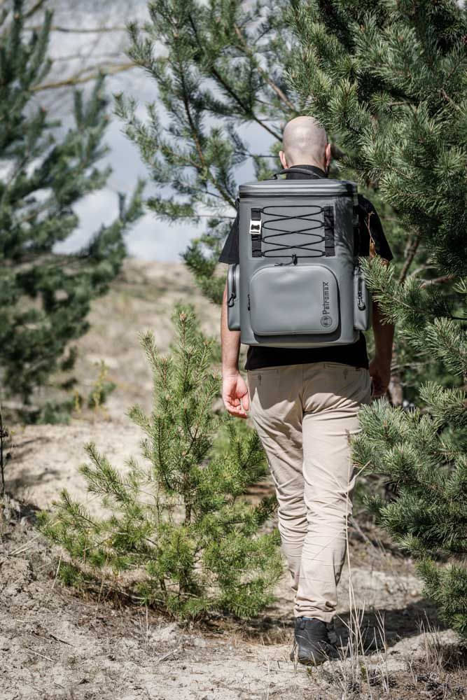 PETROMAX Kuehlrucksack 27 Liter grau - kx-bkpk27-grau