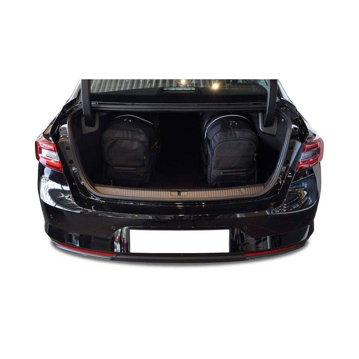 KJUST Kofferraum Taschen Set fuer RENAULT TALISMAN Limousine ab Bj. 2015 5er-Set - 7034024
