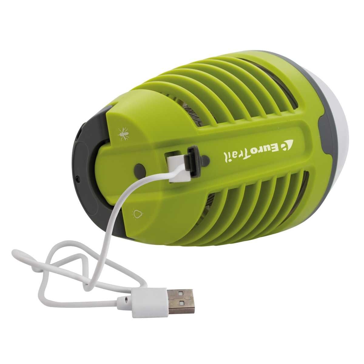 EuroTrail Insektenlampe UV 2in1 Ø9-2 x 14-5 cm Lime - ETLT1511