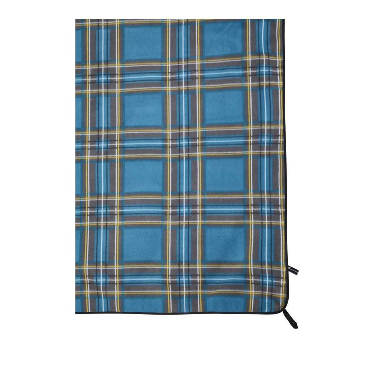 UQUIP Picknickdecke SCOTTY XXL 240 x 200 cm petrol-grau - 243103