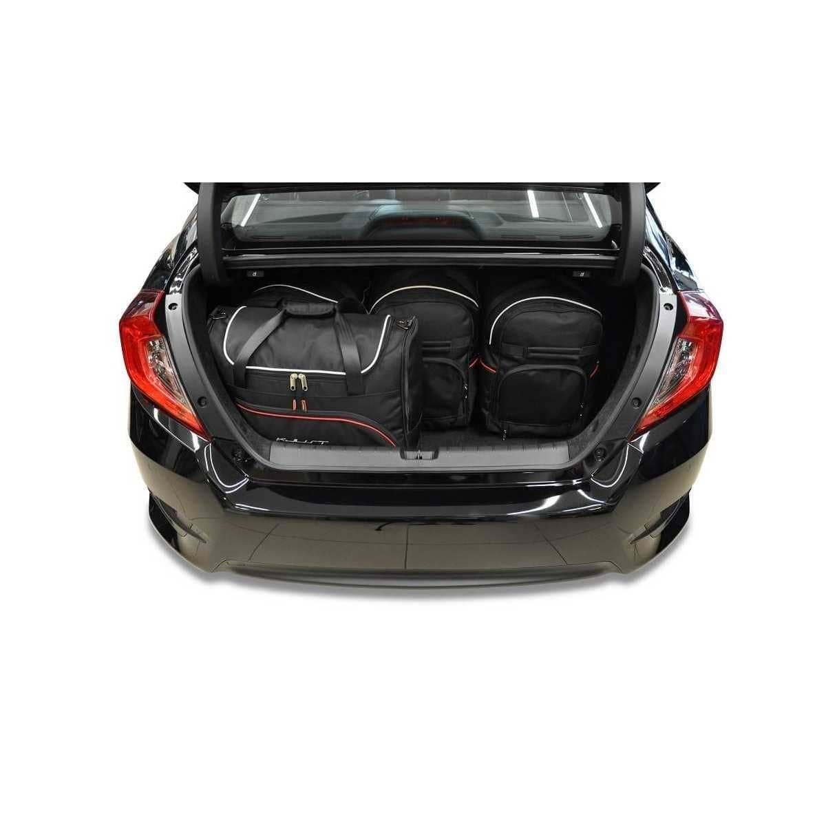 KJUST Kofferraum Taschen Set fuer HONDA CIVIC Limousine Bj. 2017-2021 5er-Set - 7016022