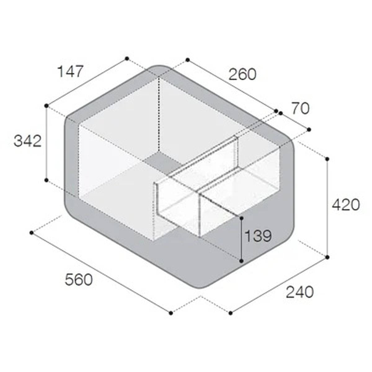 VITRIFRIGO Kompressor-Kuehlbox VF16P 12-24-230 V 16 L