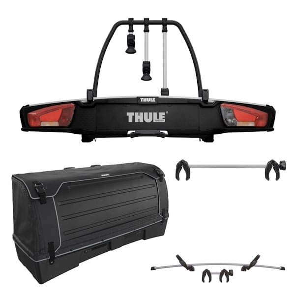 THULE 939 VeloSpace XT 3 Fahrradtraeger Set inkl. 9383 Heckbox 9381 Erweiterung