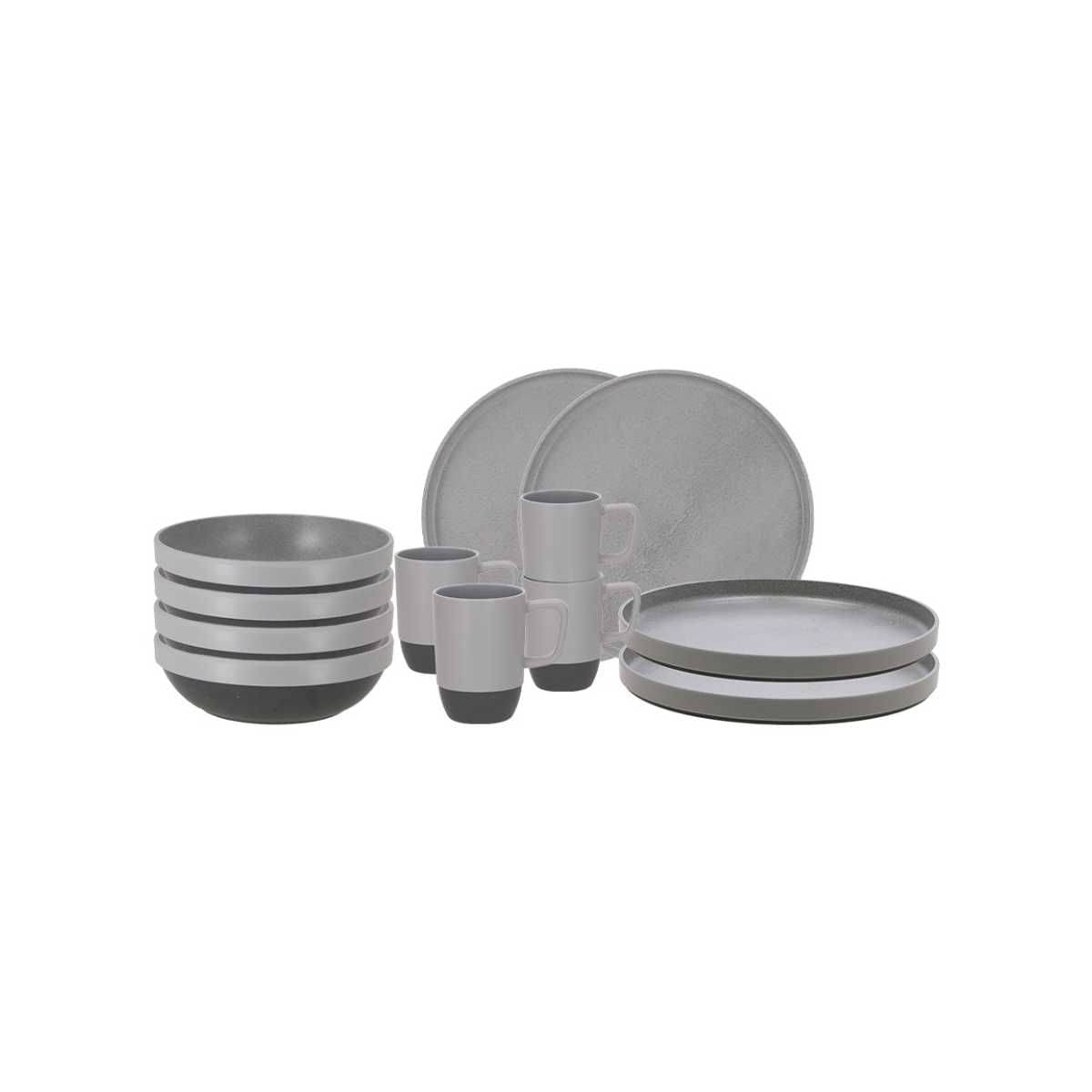 TRAVELLIFE VITA Geschirrset grey 12-tlg. - 1191440