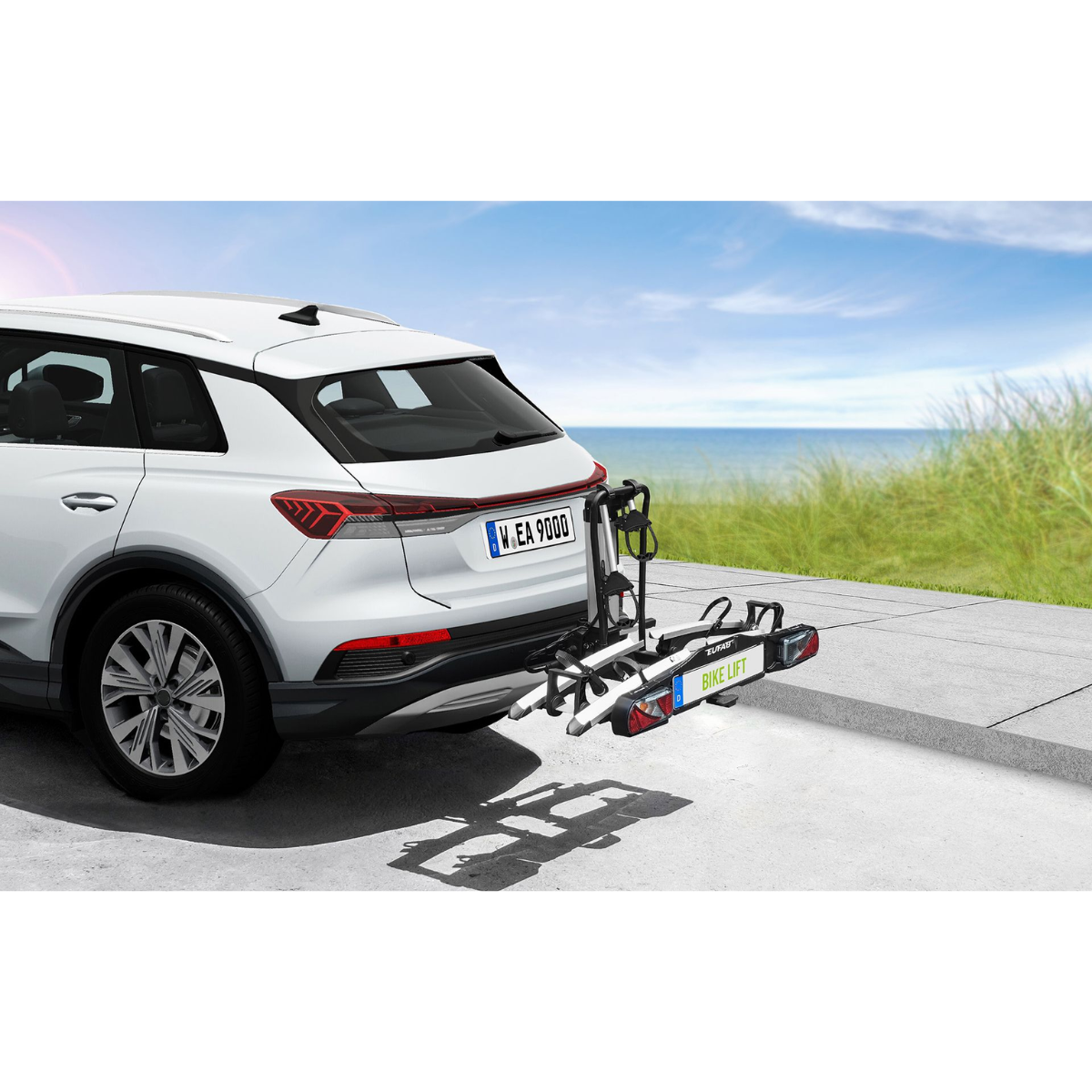 Fahrradtraeger EUFAB Bike Lift 11535 elektrische Liftfunktion