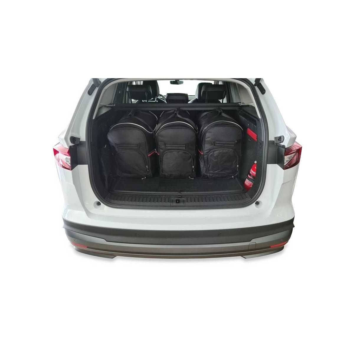 KJUST Kofferraum Taschen Set fuer SKODA ENYAQ iV ab Bj. 2020 5er-Set - 7037036