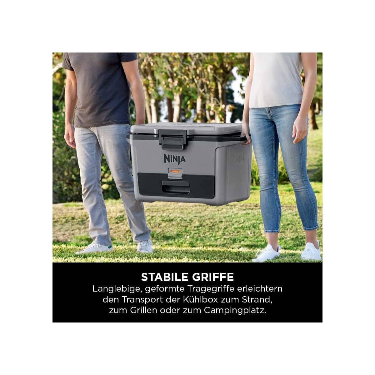 NINJA FrostVault 47L Kuehlbox mit Trockenzone- Schiefergrau - FB151EUGY
