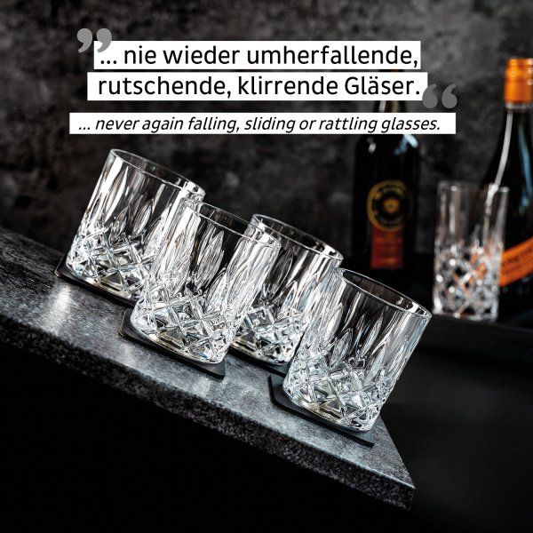 SILWY Magnet Kristallglaeser WHISKY NM-WH-200-4