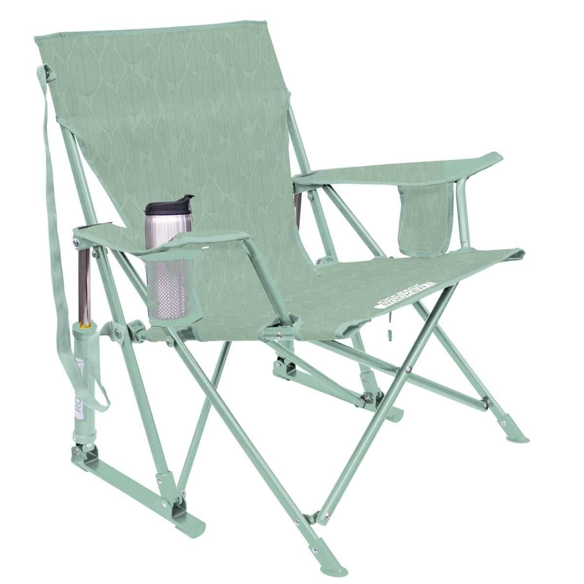 GCI faltbarer Schaukelstuhl Kickback Rocker Leaf Pastel Green - 410331