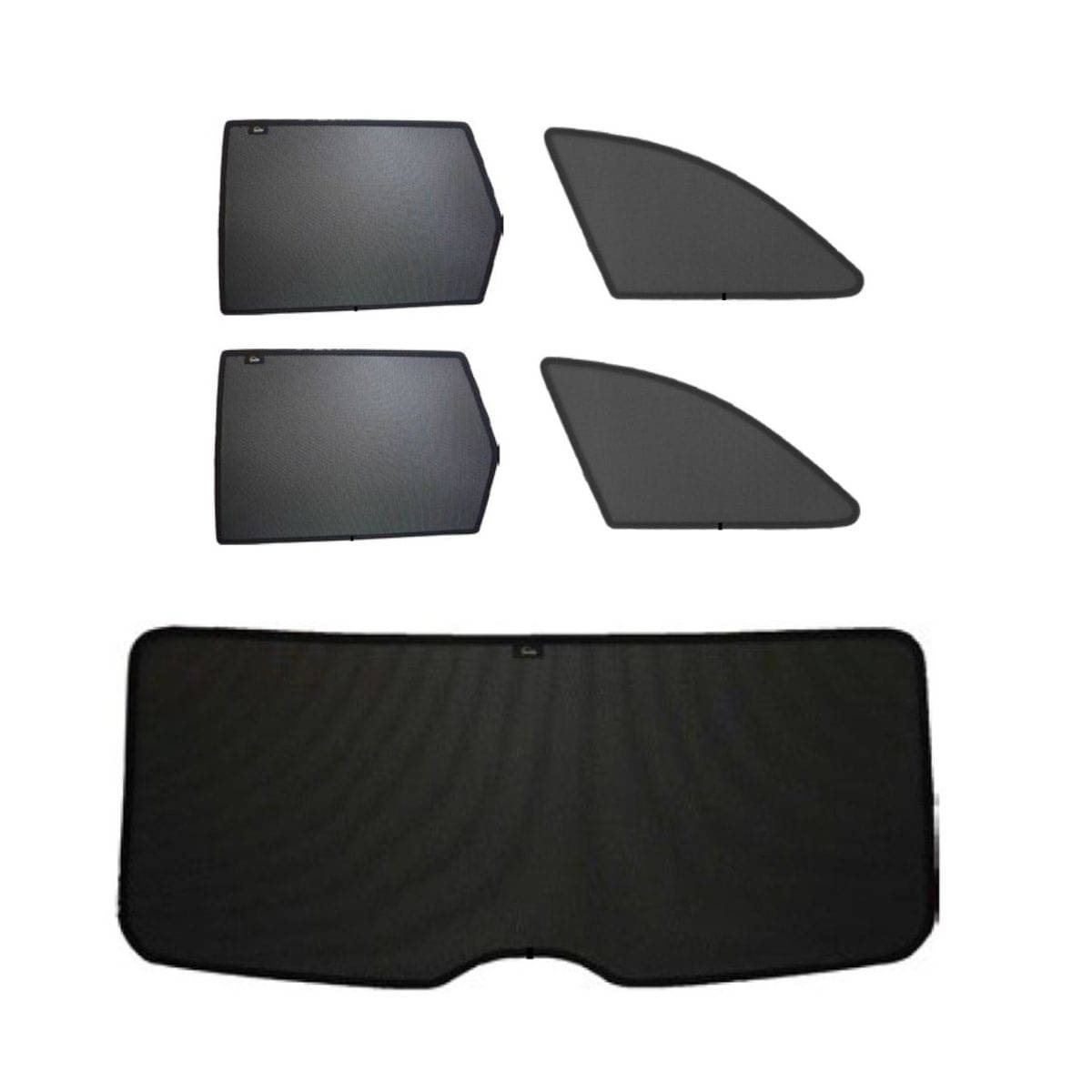 WINDESA SunClip Sonnenschutz - Sichtschutz Volvo XC60 ab Bj. 2017 Set ABC - sun-10395abc