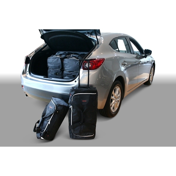 Car Bags M30601S Mazda 3 5-T- Bj- 14-19 Reisetaschen Set- Auf Ihr Auto massgeschneidert- Das Original