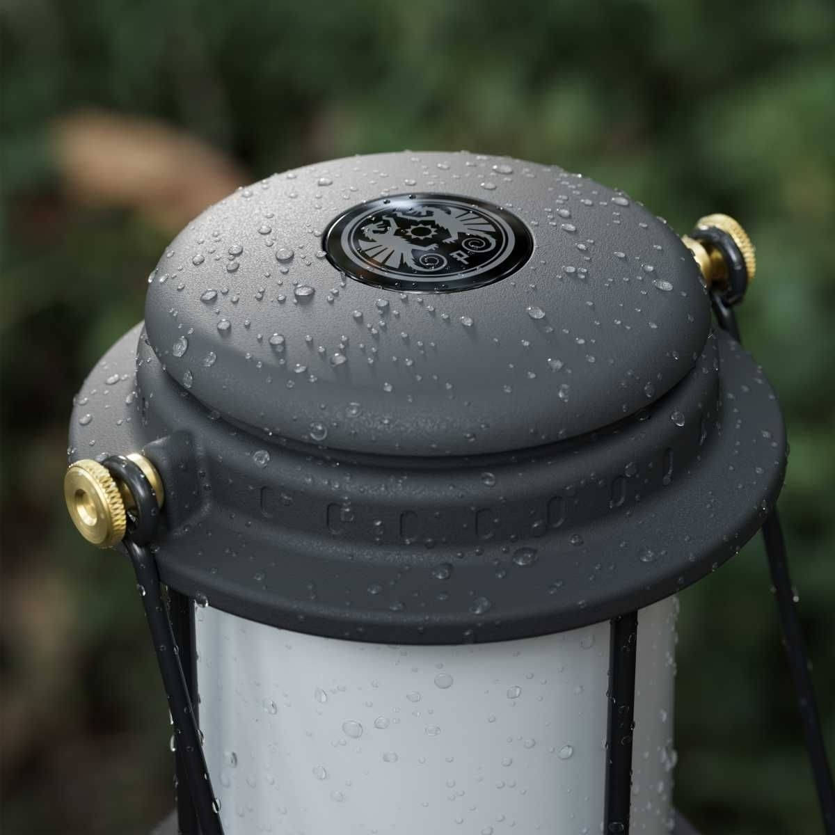 PETROMAX LED Laterne LM500 Schwarz inkl. Akku 18650 4er-Pack - PX-LM500-Black PX-18650-BAT