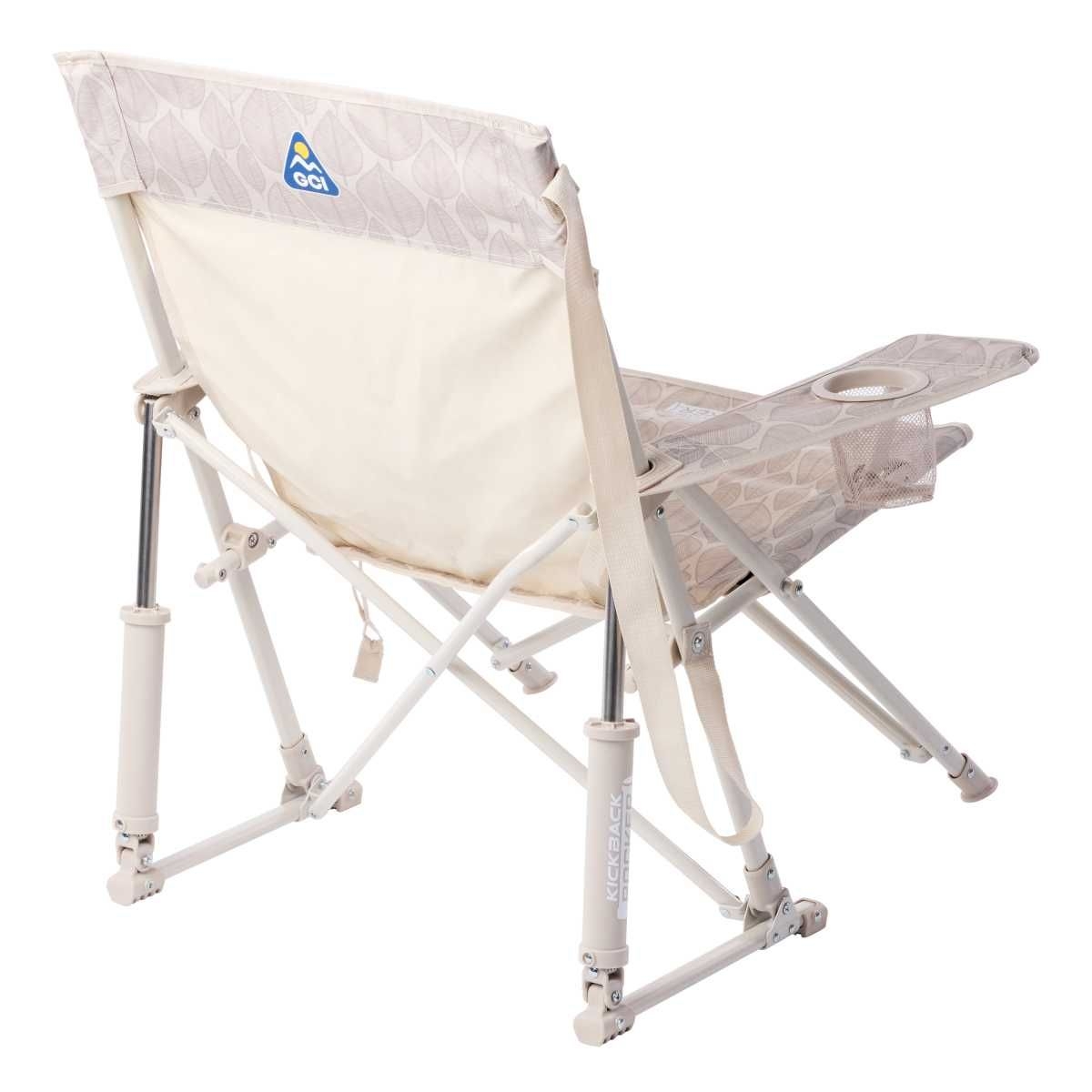 GCI faltbarer Schaukelstuhl Kickback Rocker Leaf - Soft Neutral - 410321