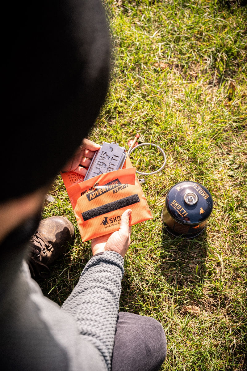 SKOTTI BOOSTER Grill Edelstahl - SK181