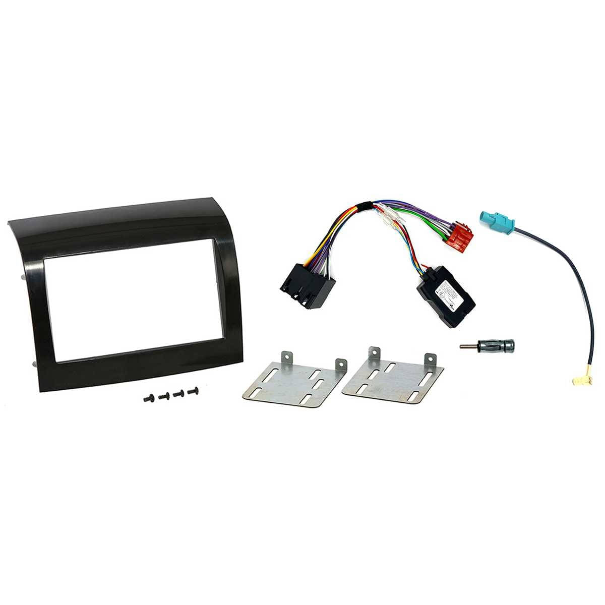 KENWOOD Installations-Kit mit LFB 10 Zoll mit Originalradio fuer Fiat Ducato Serie 7 Bj. 2014-2022