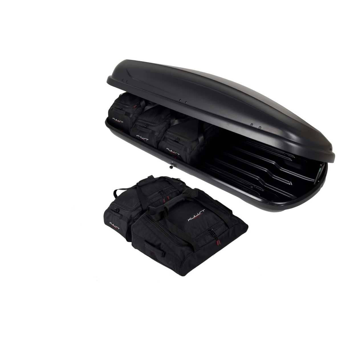 KJUST Dachboxen Taschen Set fuer Dachbox HAPRO TRAXER 6.6 5er-Set - 13202