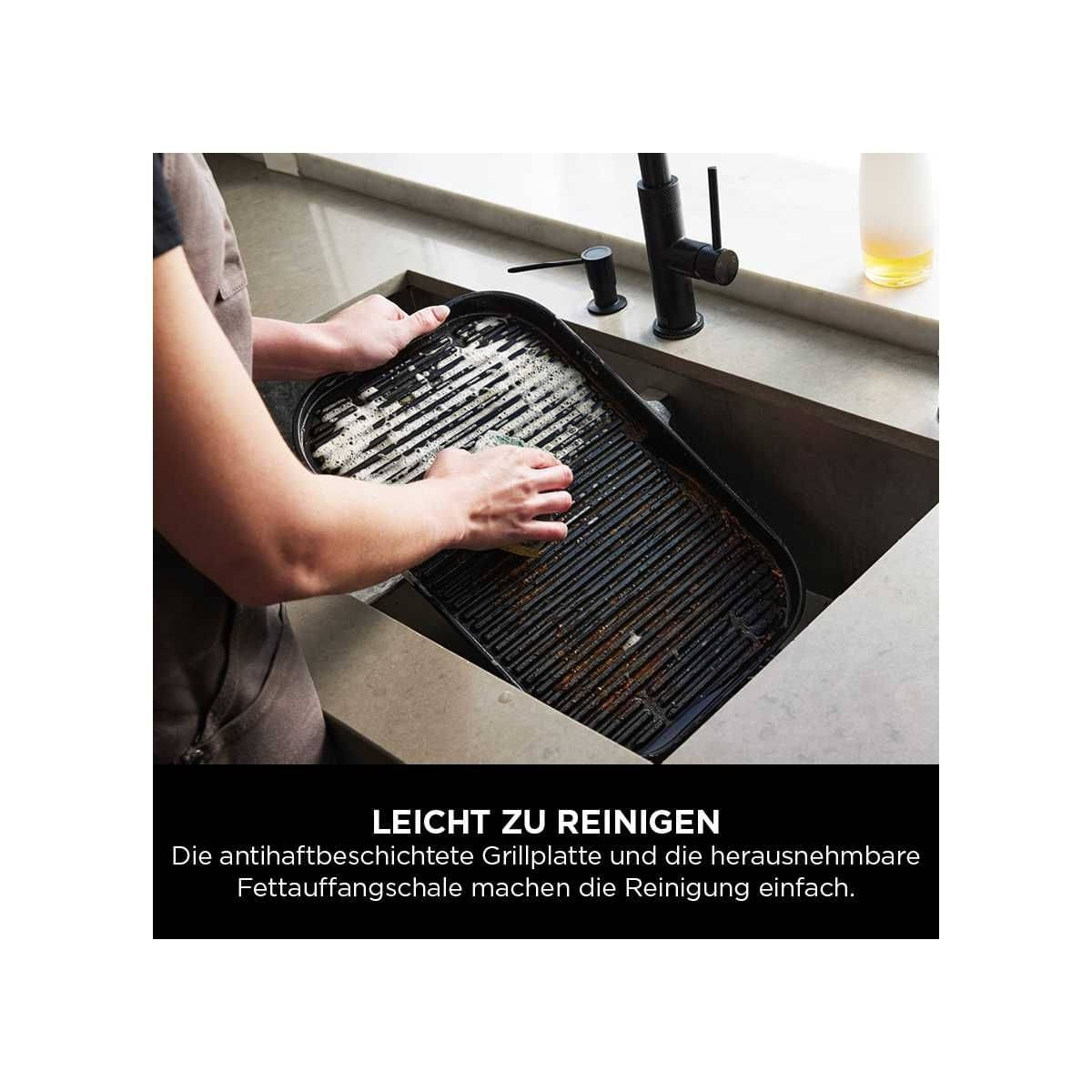 NINJA Woodfire Pro XL - Elektrischer Outdoor Grill - Smoker mit Smart Cook System - OG850EU