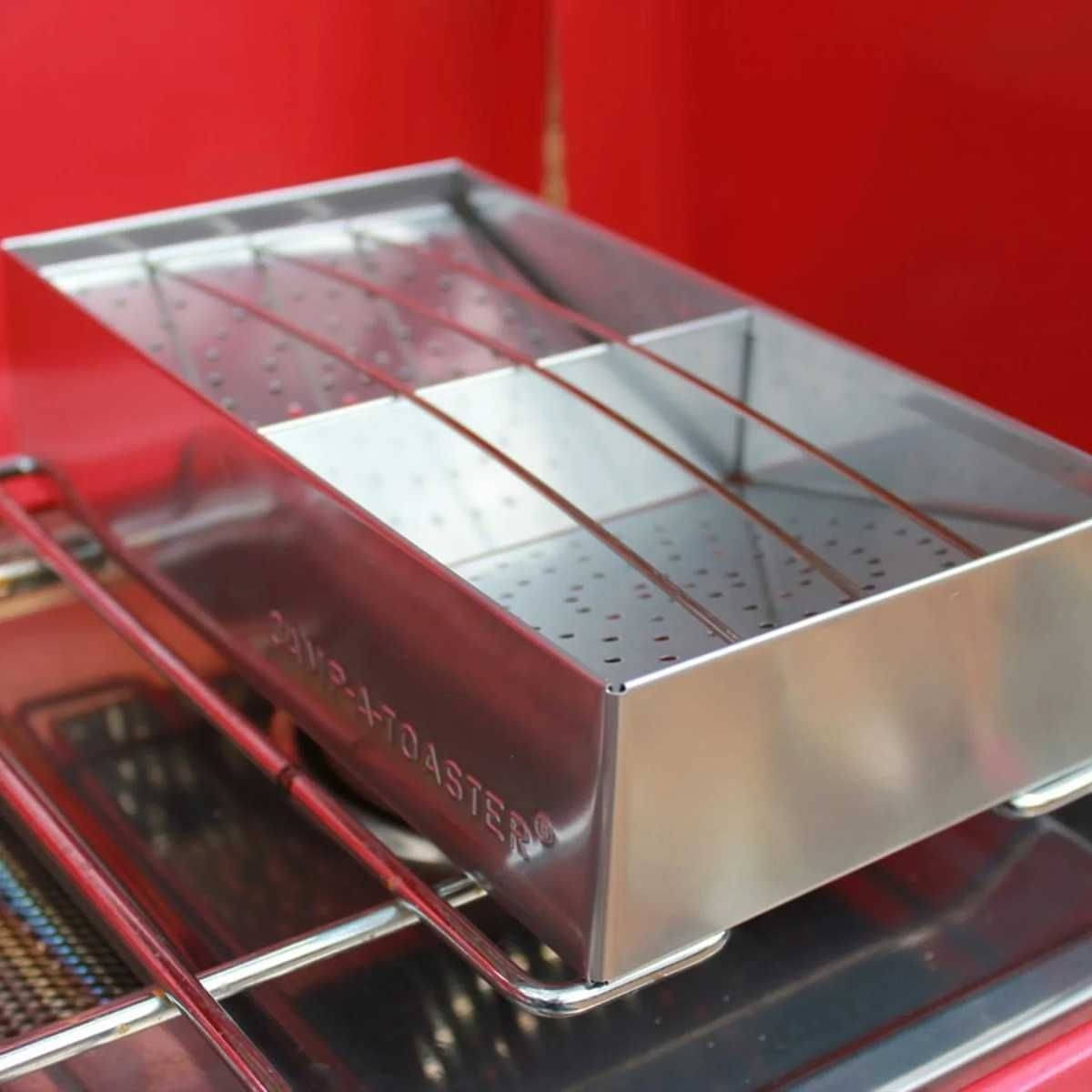 PEGGY PEG Camp A Toaster Edelstahl Camping Toaster fuer Gaskocher - 11101