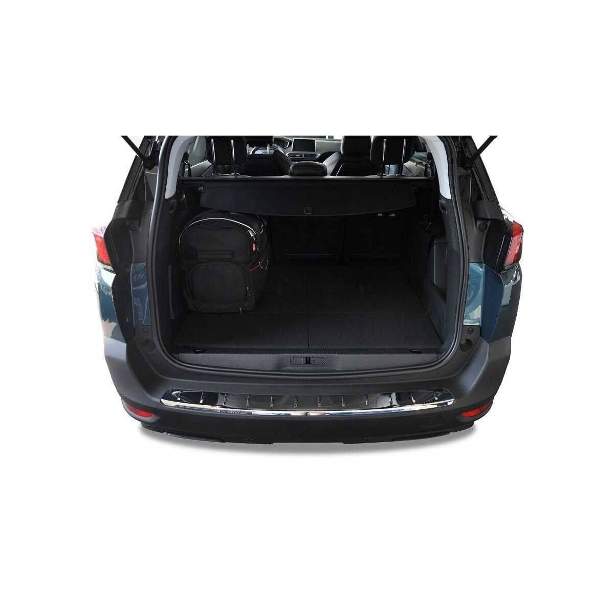 KJUST Kofferraum Taschen Set fuer PEUGEOT 5008 ab Bj. 2017 5er-Set - 7032019
