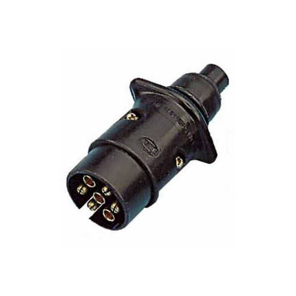 Stecker 7-polig ISO 1724 PVC Art-Nr. 80089x1