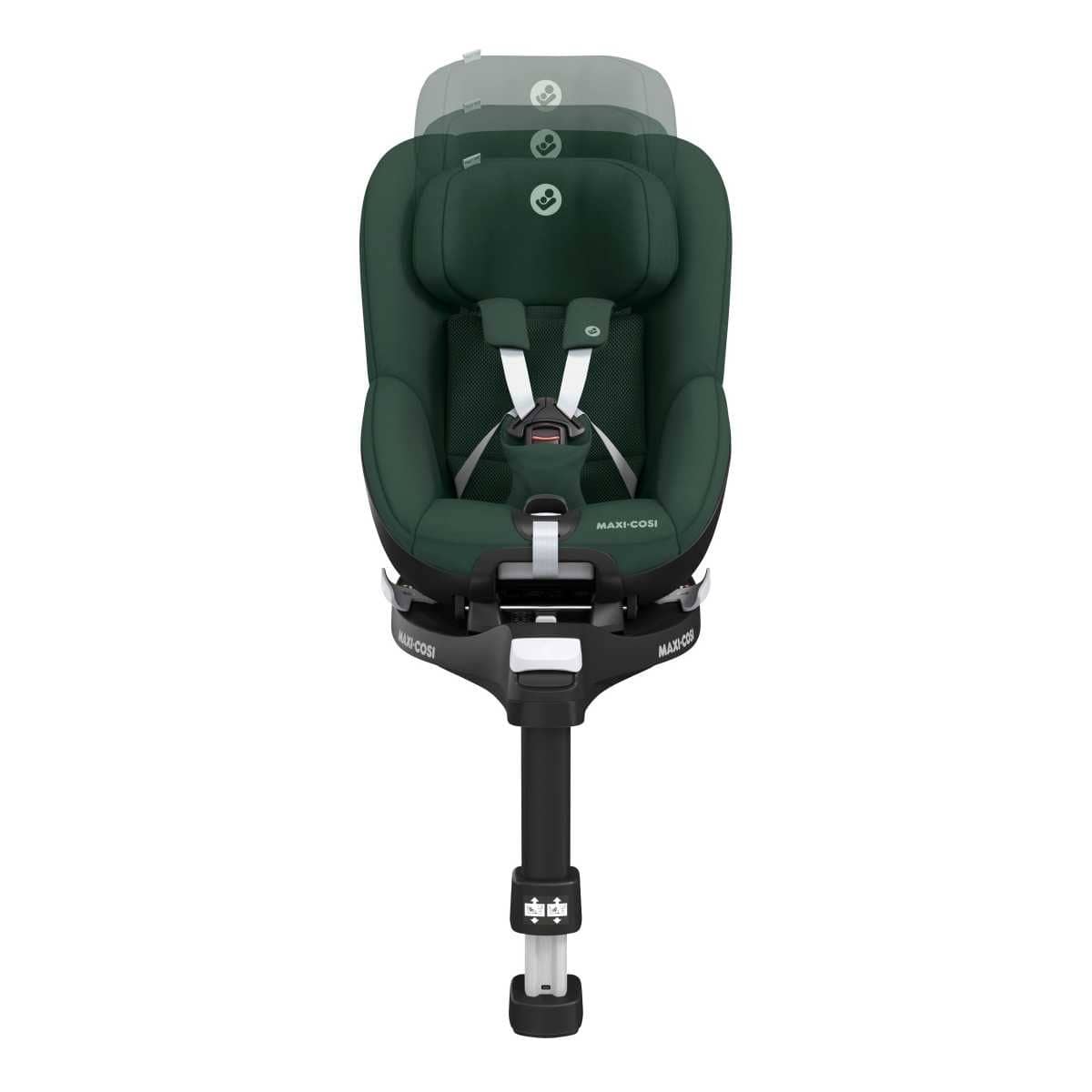 MAXI-COSI Babyschale PEARL 360 Authentic Green - Basisstation FAMILYFIX 360 - 8045490110 8043010110