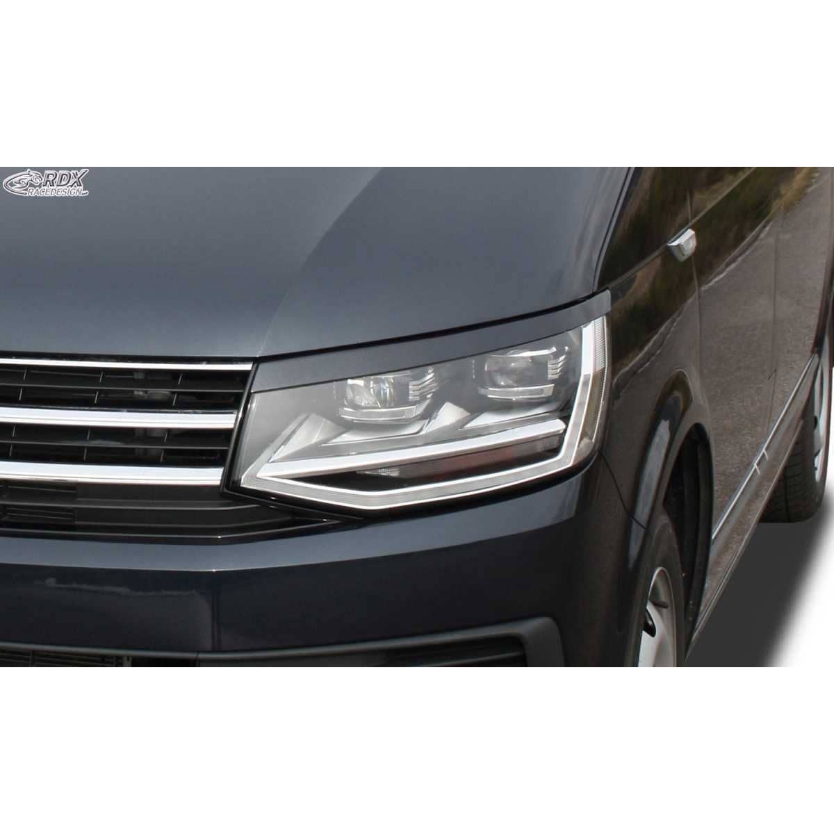 RDX Scheinwerferblenden Böser Blick für VW T6 Bj. 2015-2019 RDX Racedesign Scheinwerferblenden fuer VW T6 2015- Boeser Blick - RDSB153