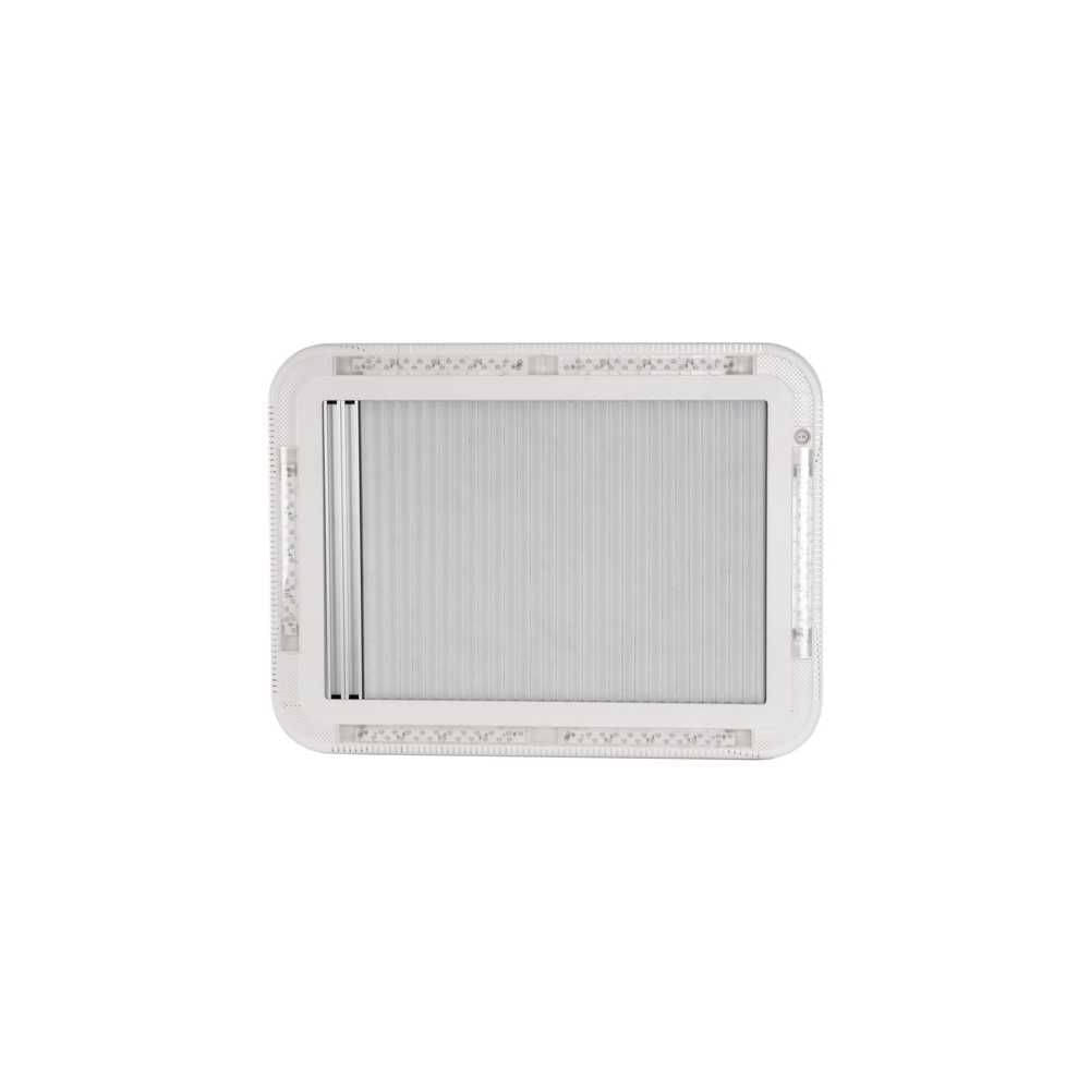 CARBEST Dachhaube 700 x 500 mm mit Zwangsbelueftung Dachstaerke 25-60 mm Grau getoent - 318540