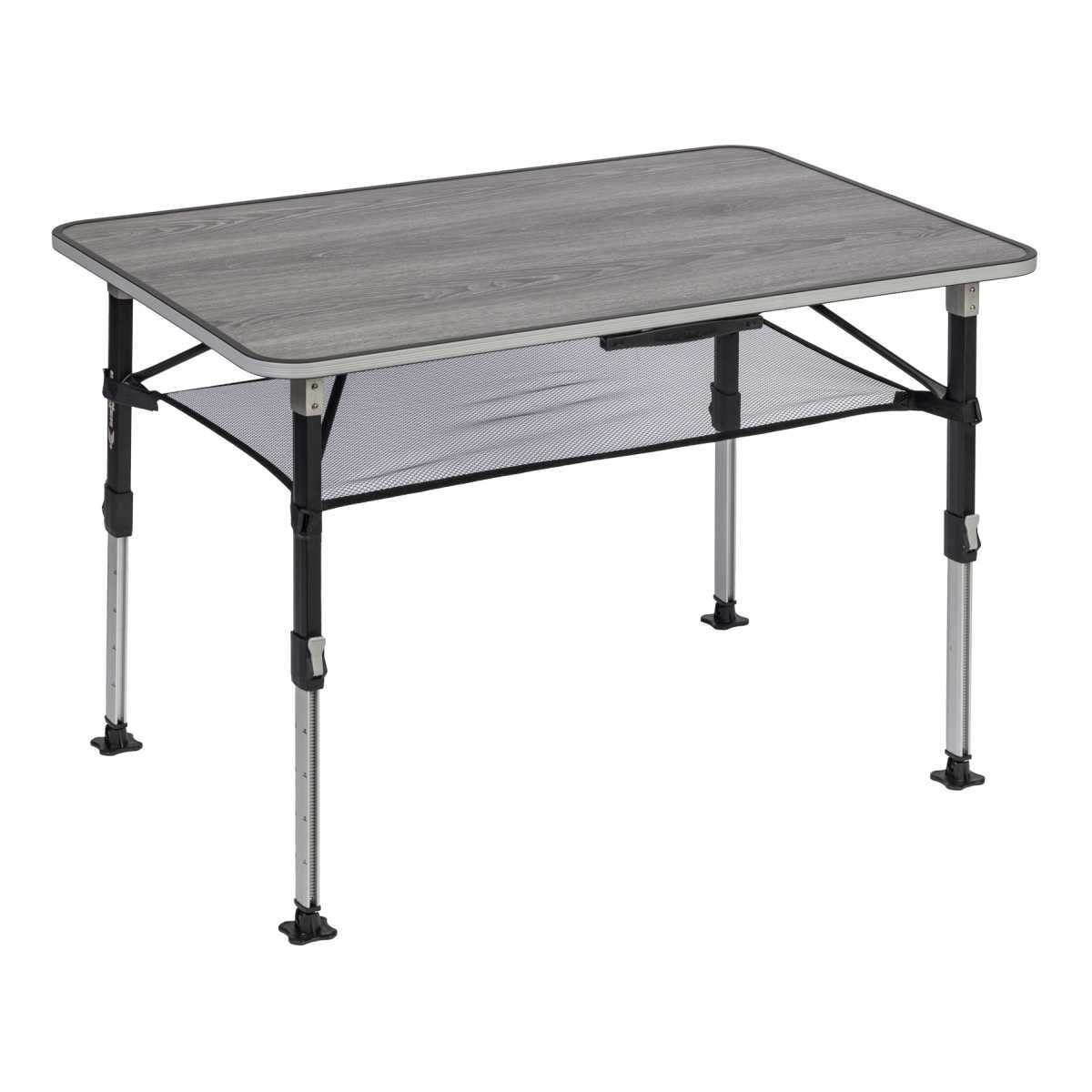 BRUNNER Campingstuhl ARAVEL VITACHIC 3D - L Dunkelgrau 2er-Set - Tisch ELU NG 100x68 cm - 0404065N.C69L 0406040N