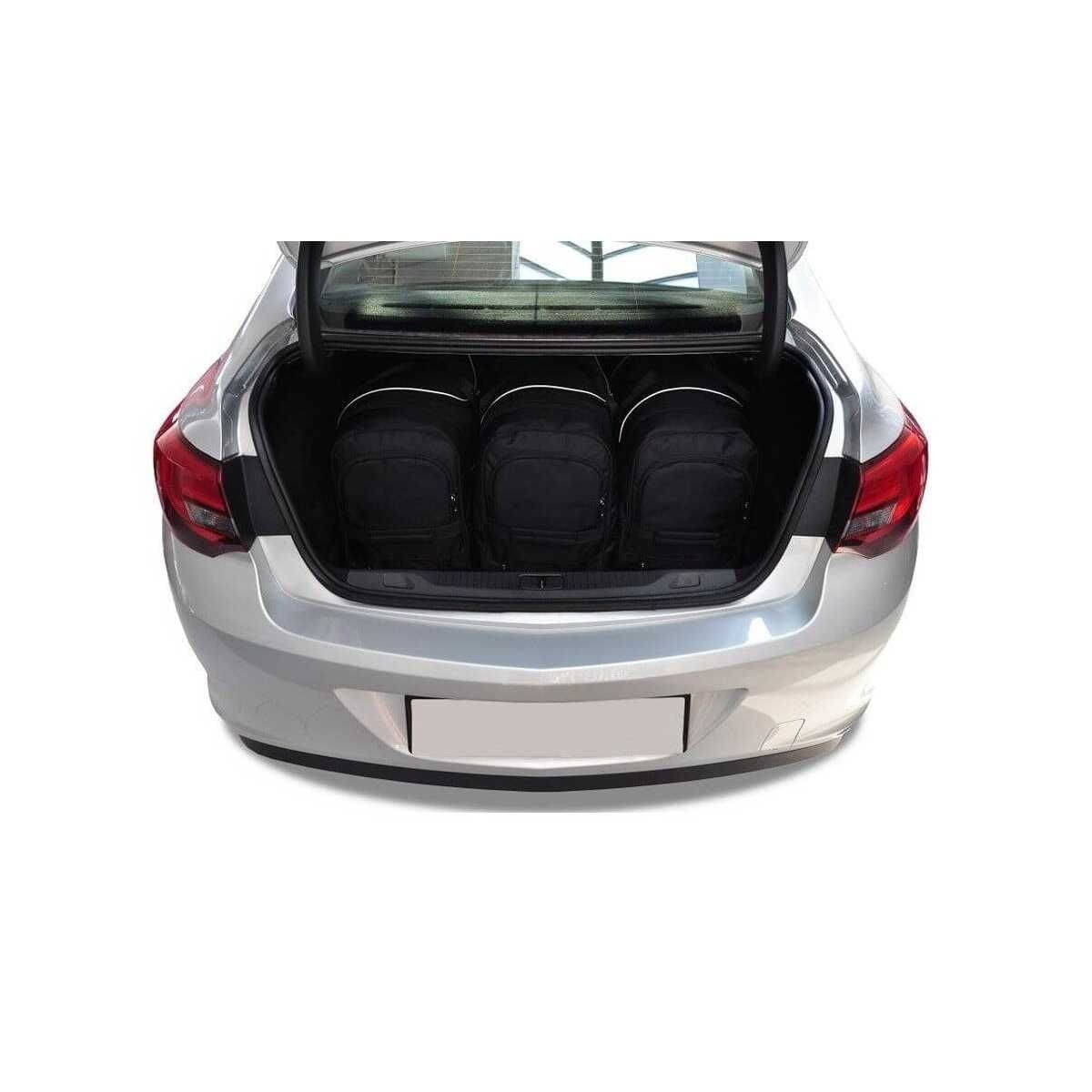 KJUST Kofferraum Taschen Set fuer OPEL ASTRA Limousine Bj. 2012-2019 5er-Set - 7031028