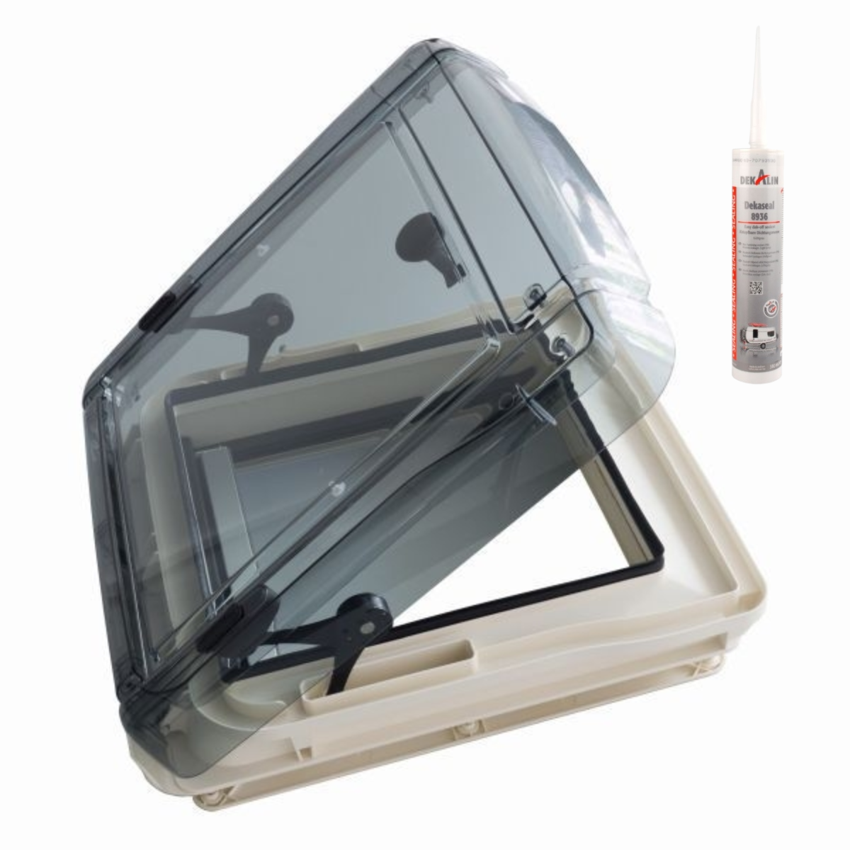 REMIS REMItop Vista Dachhaube Dachstaerke bis 42 mm - DEKAseal 8936 Dichtmasse im Set - 10059520