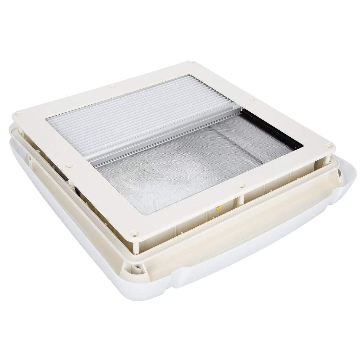 REMIS REMItop Vista Dachhaube 40x40 cm- Dachstaerke bis 42 mm- Milchglas - 10068459
