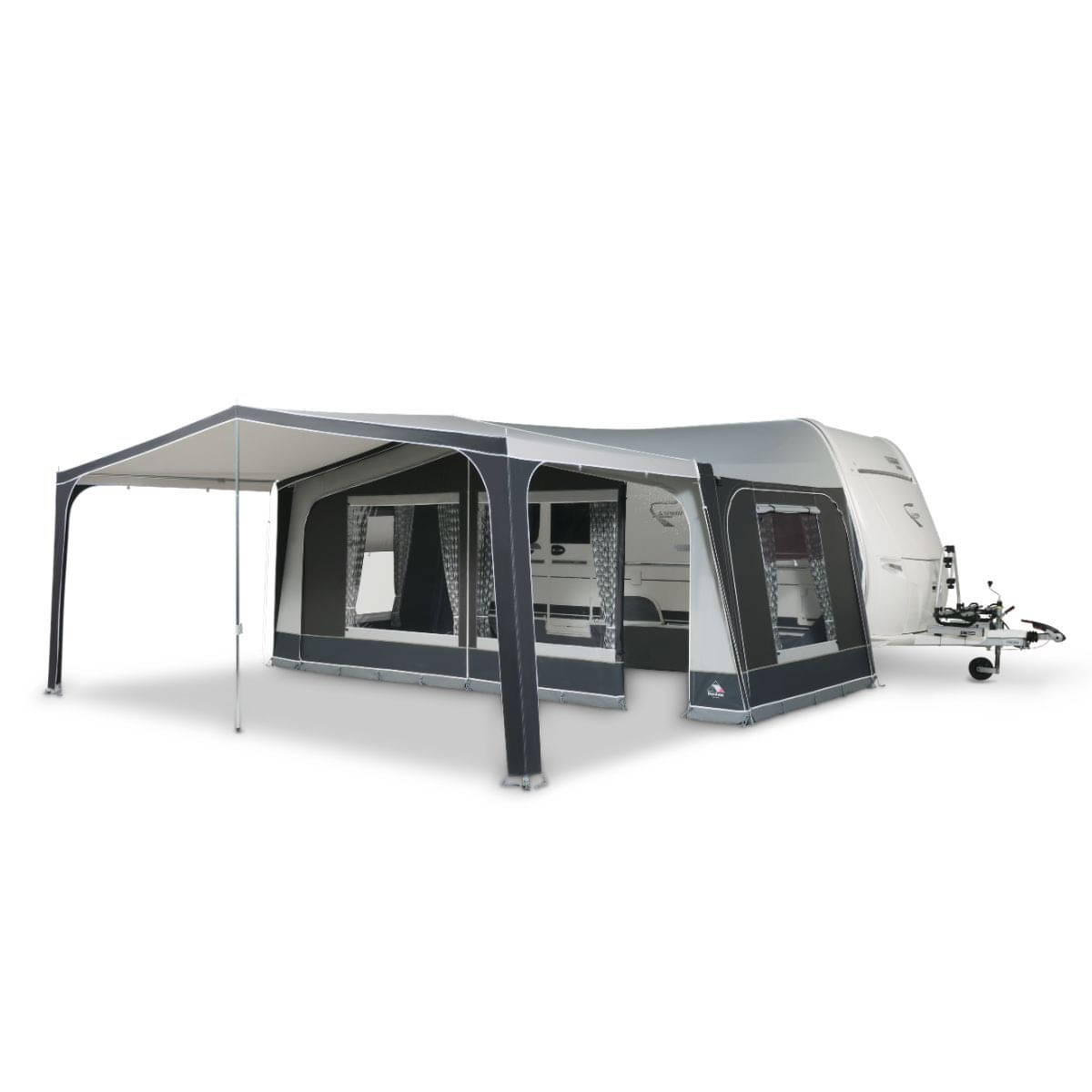 DOREMA Vorzelt-Sonnendach PALMA Gr. 12- Umlauf 925-950 cm- Tiefe 220 cm- ohne Gestaenge - 1302