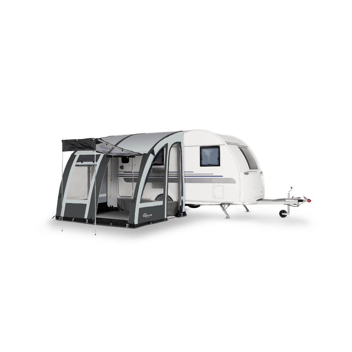 StarCamp aufblasbares Teil-Vorzelt MAGNUM AIRFORCE Klimatex 260x280 cm- Anbauhoehe 235-255 cm - 13135
