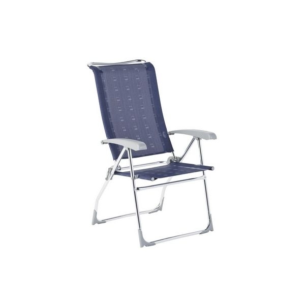 Campingstuhl DUKDALF Aspen Klappsessel blau