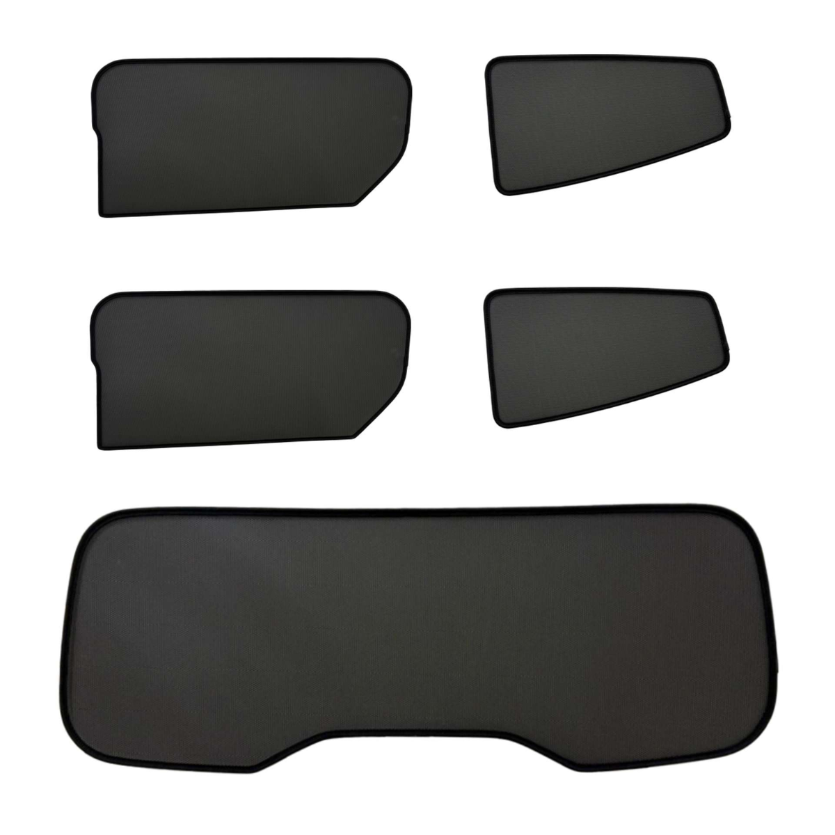 WINDESA SunClip Sonnenschutz - Sichtschutz Mercedes T-Klasse Lang ab Bj. 2023 Set ABC - sun-10494abc