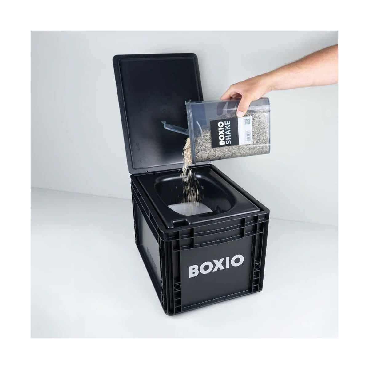 BOXIO - HEMP Pflanzliches Naturstreu Hanfstreu fuer Boxio Toilet - BOX-HAN-5-10