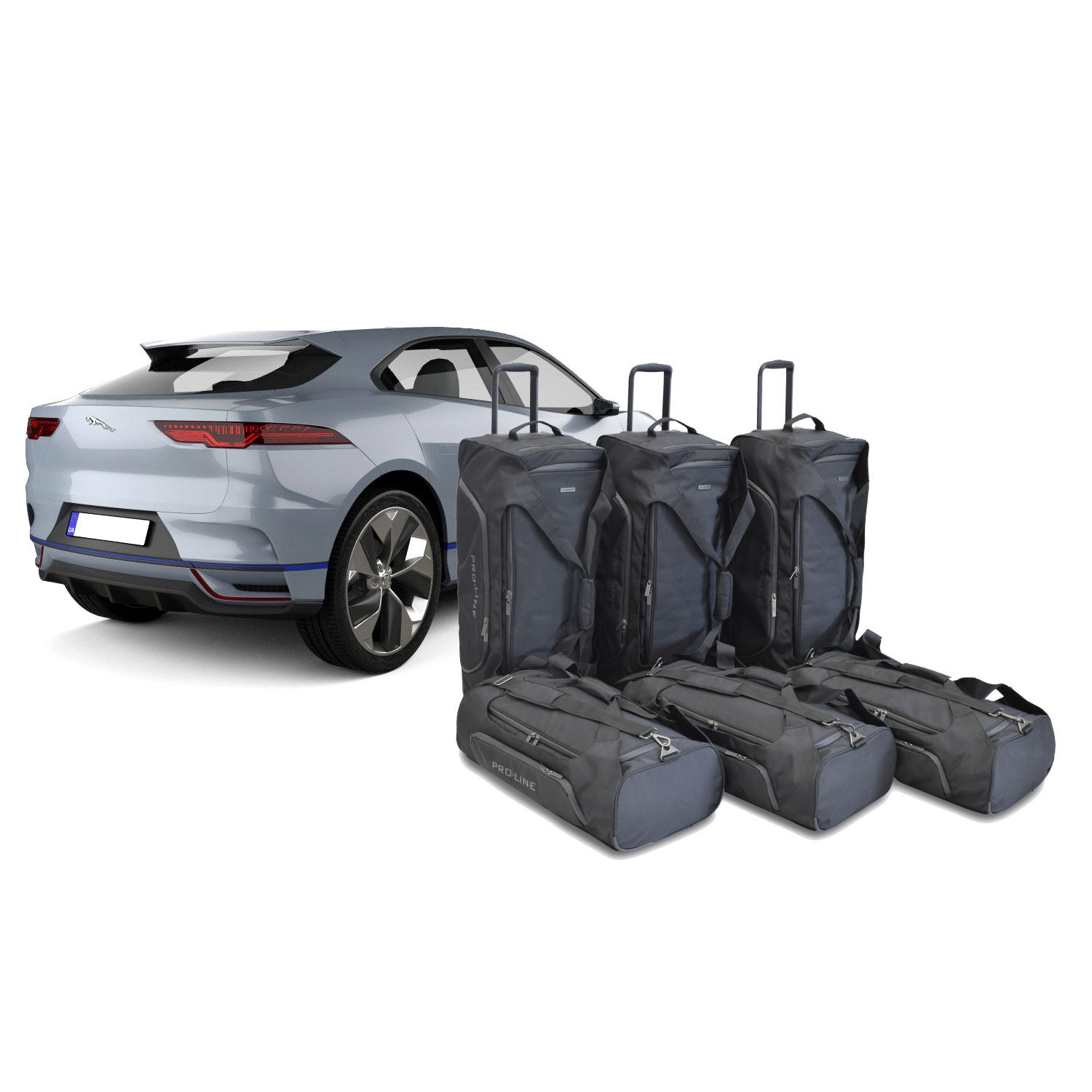 Car Bags Pro-Line J20501SP Jaguar I-Pace Bj- 18- heute Reisetaschen Set- Auf Ihr Auto massgeschneidert- Das Original